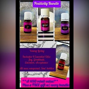 Young Living Essential Oils +FREE GIFTS! Joy + Acceptance + Gratitude + Envision